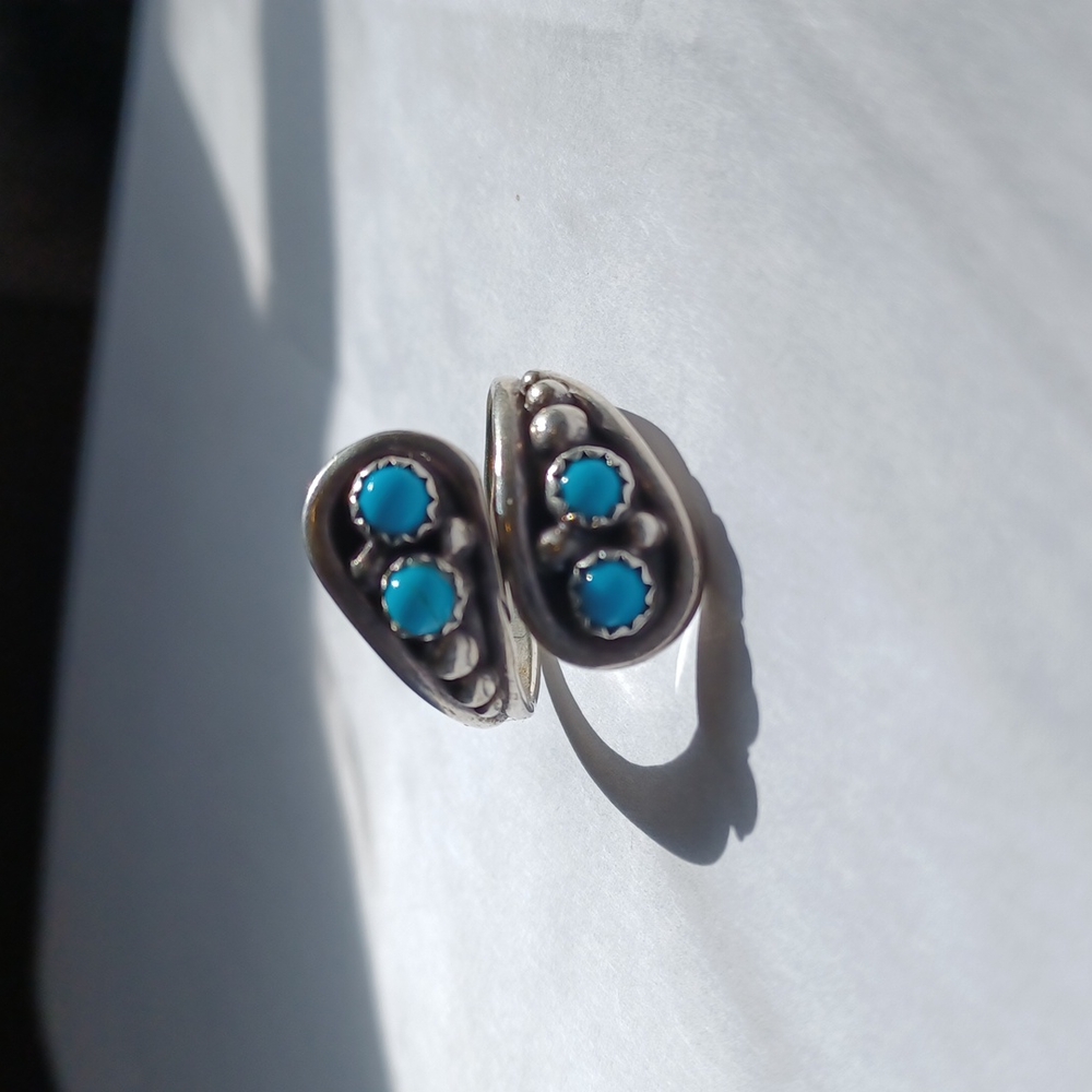 SS TURQUOISE RING - Picture 8 of 8